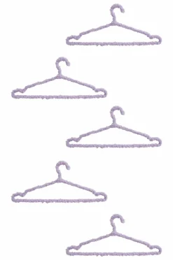 Clearance BABINE Vaateripustimet, 5/pakk. Eteiskalusteet|Säilytys