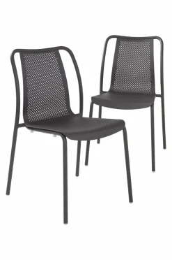 Cheap BIARRITZ Ulkotuolit, 2/pakk. Puutarhatuolit & Puutarhajakkarat|Ulkokalusteet