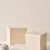 Shop BOXAS Pahvilaatikot, 2/pakk. - Kierrätettyä Materiaalia Säilytys|Lasten Sisustusesineet