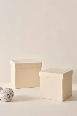 Shop BOXAS Pahvilaatikot, 2/pakk. - Kierrätettyä Materiaalia Säilytys|Lasten Sisustusesineet