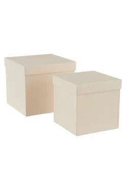 Shop BOXAS Pahvilaatikot, 2/pakk. - Kierrätettyä Materiaalia Säilytys|Lasten Sisustusesineet