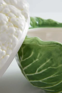 Cheap CAULIFLOWER Kulho Ja Kansi Tarjottimet & Tarjoiluvadit