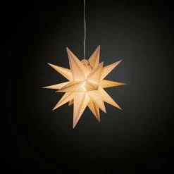 Sale 3-D Paperitähti LED, Korkeus 45 Cm Jouluvalot