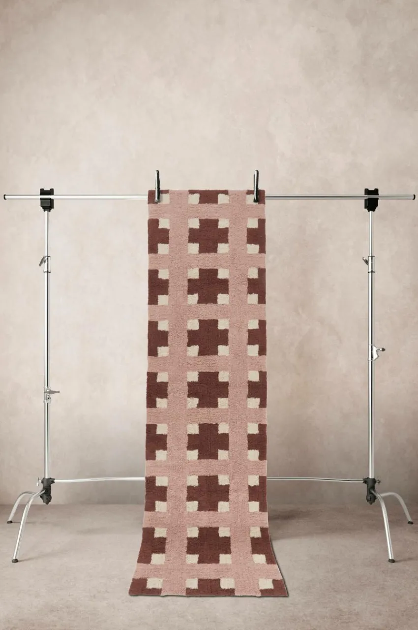 Best Sale DELPHI Käytävämatto 80x300 Cm Puuvillamatot & Räsymatot