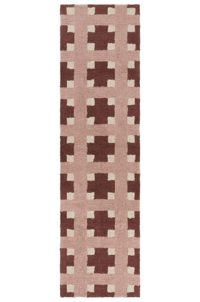 Best Sale DELPHI Käytävämatto 80x300 Cm Puuvillamatot & Räsymatot