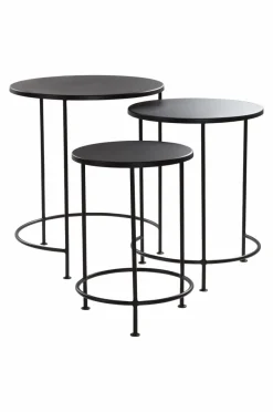 Best Sale DESTIN Sivupöydät, 3 Kpl Pöydät