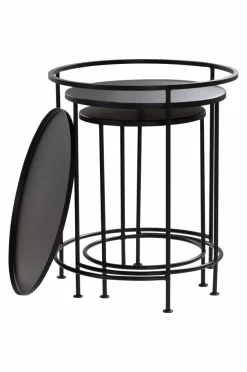 Best Sale DESTIN Sivupöydät, 3 Kpl Pöydät
