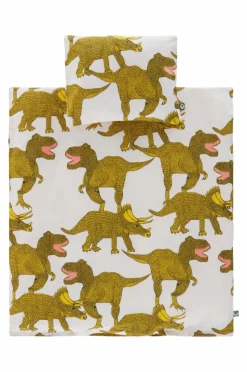 Flash Sale DINO BABY Pussilakanasetti Vaunuihin/kehtoon - Ekologinen Lasten Vuodevaatteet
