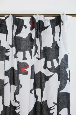 Store DINO Monitoimiverhot, 2/pakk. - Ekologinen Lasten Verhot