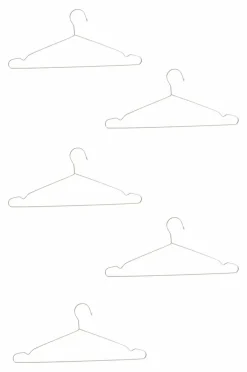 Outlet DRAYTON Vaateripustimet, 5/pakk. Säilytys|Eteiskalusteet