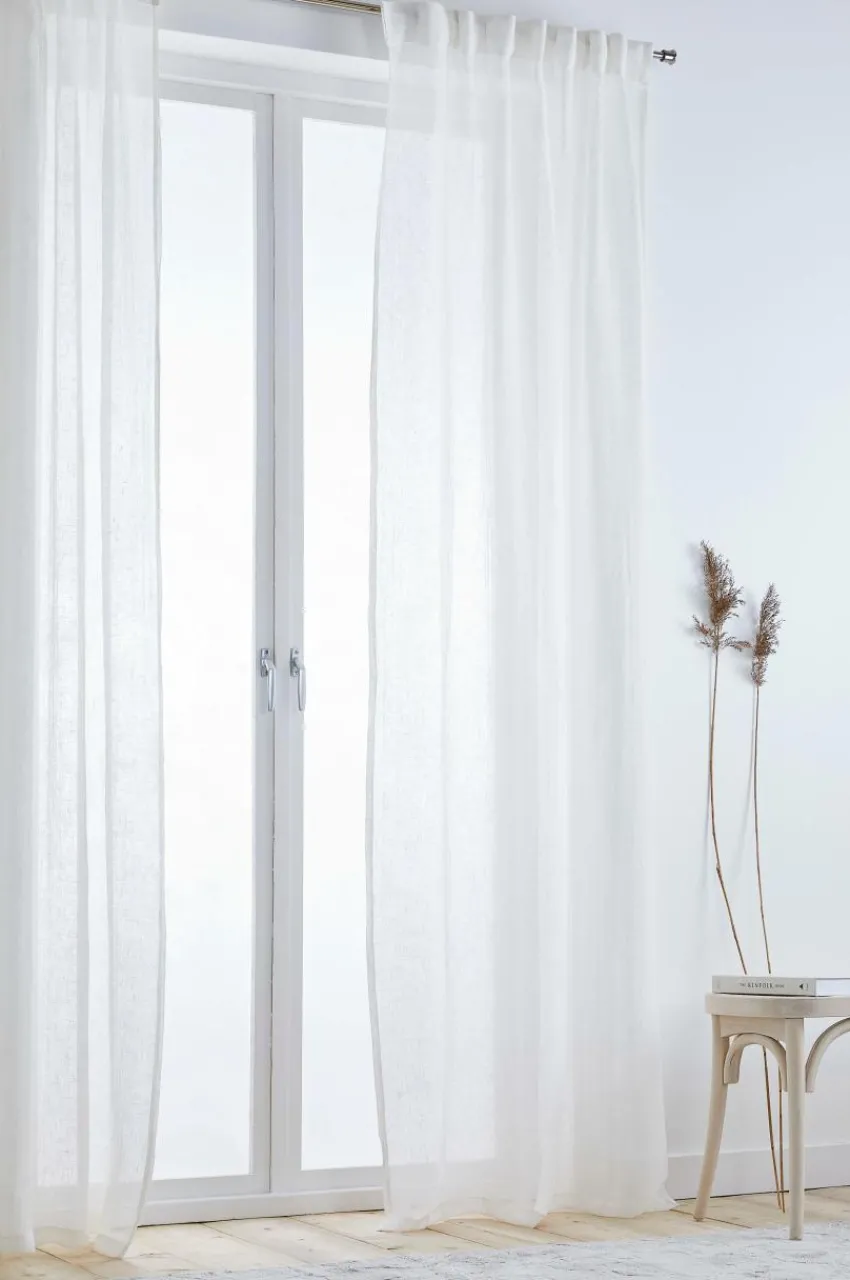 Fashion ELLEN Monitoimiverhot, 2/pakk. Pellavaverhot|Monitoimiverhot