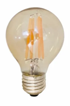 Flash Sale Filamenttikoristelamppu LED, Himmennettävä, E27, 4 W, Ø 60 Mm, Meripihka Valonlähteet
