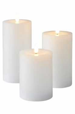 Outlet FLAMME FLOW Pöytäkynttilä LED, 17,5 Cm Kynttilät