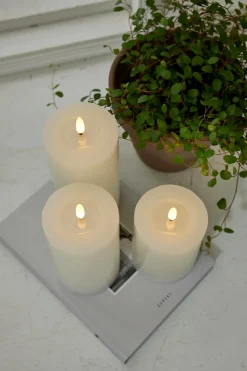 Outlet FLAMME FLOW Pöytäkynttilä LED, 17,5 Cm Kynttilät