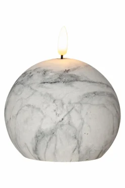 Online FLAMME MARBLE Pöytäkynttilä LED, 12 Cm Kynttilät