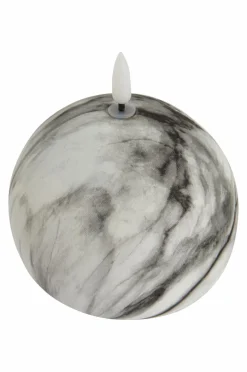 Online FLAMME MARBLE Pöytäkynttilä LED, 12 Cm Kynttilät