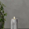 Outlet FLAMME MARBLE Pöytäkynttilä LED, 15 Cm Kynttilät
