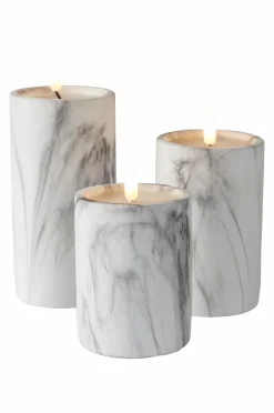 Best FLAMME MARBLE Pöytäkynttilä LED, 17,5 Cm Kynttilät