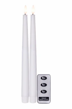 Cheap FLAMME SLIM Akkukäyttöinen Kynttilä 2 Kpl Pakkaus 28 Cm Kynttilät