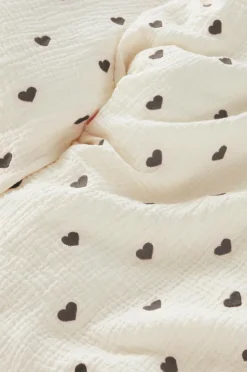 Online HEARTS BABY Pussilakanasetti Vaunuihin/kehtoon - Ekologinen Lasten Vuodevaatteet
