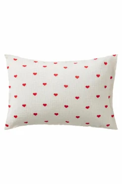 Best HEARTS MINI Tyynyliina 55x35 Cm - Ekologinen Lasten Vuodevaatteet