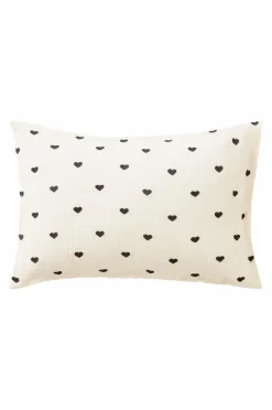Best Sale HEARTS MINI Tyynyliina 55x35 Cm - Ekologinen Lasten Vuodevaatteet