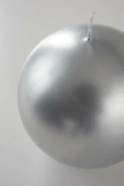 Fashion HILTON METALLIC Pallokynttilä ø 8 Cm Kynttilät|Joulukoristeet