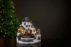Fashion Joulukylä Alpville 24,5 Cm Jouluvalot
