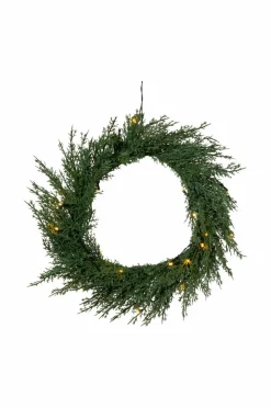 Store Kranssi Thuja 40 Cm Jouluvalot
