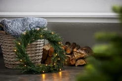 Store Kranssi Thuja 40 Cm Jouluvalot