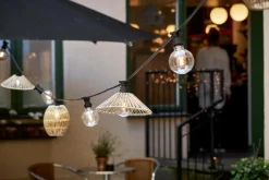 Store Lampunvarjostin Vide 25 Cm Lampunvarjostimet|Ulkovalaisimet