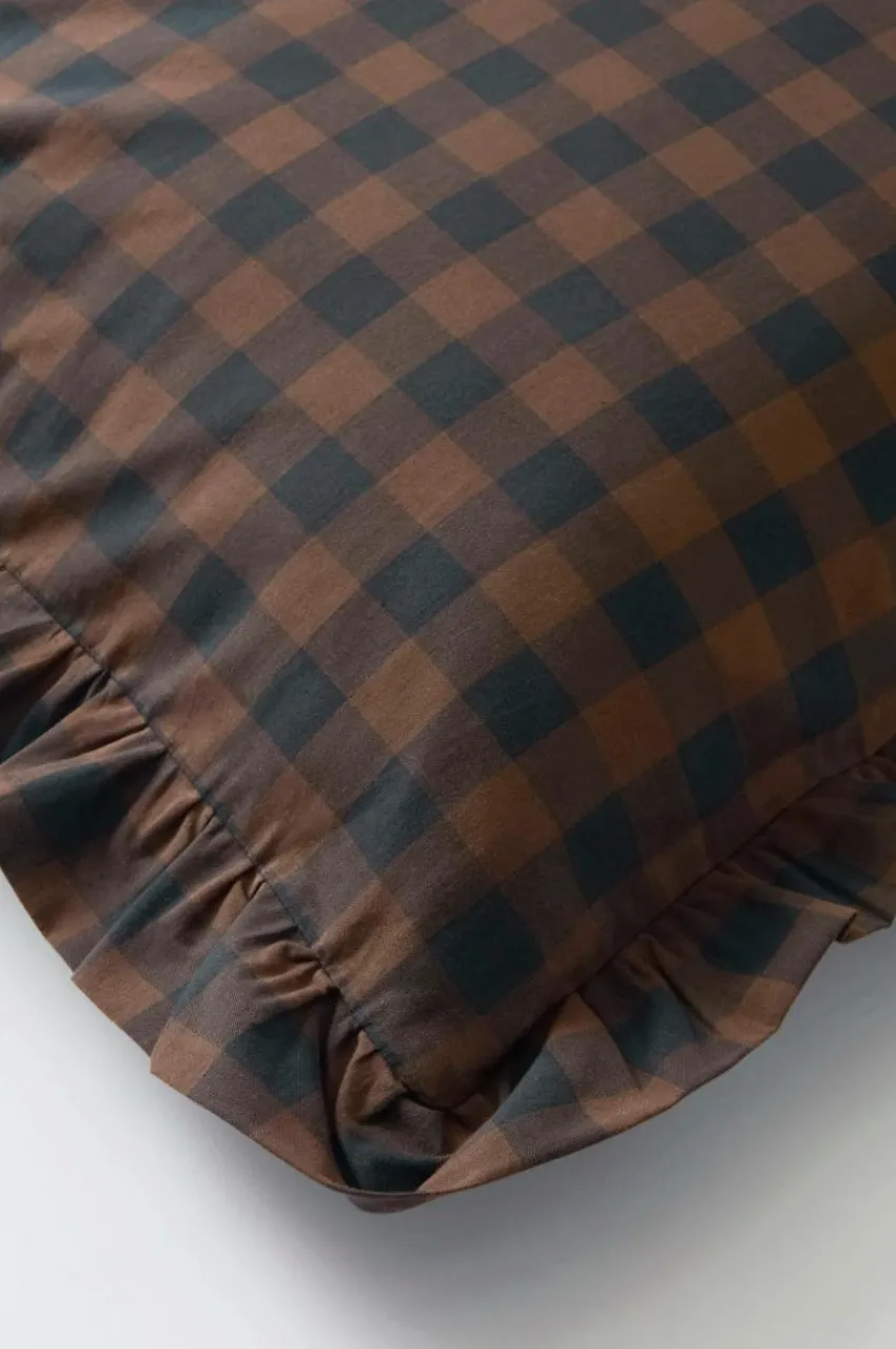 Online LAUREN FRILL Tyynynpäällinen Röyhelöinen Orgaaninen 90x50 Cm Tyynyliinat