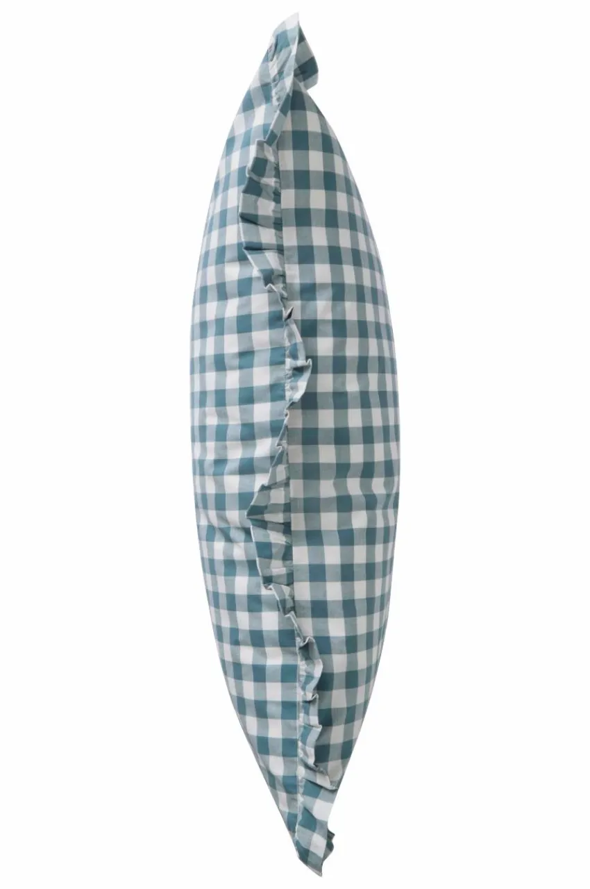 Outlet LAUREN FRILL Tyynynpäällinen Röyhelöinen Orgaaninen 90x50 Cm Tyynyliinat