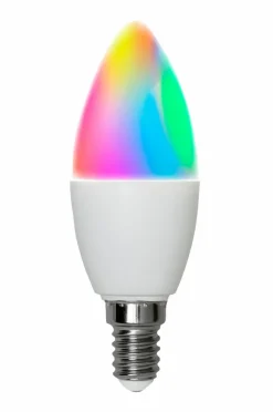 Cheap LED-lamppu E14 C37 Smart Bulb Valonlähteet