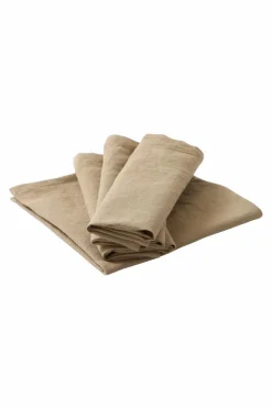 Sale LINA Servetti Pellavasekoite 4-pack Lautasliinat