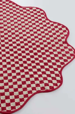 Cheap LYRA Pyöreä Puuvillamatto ø 125 Cm Puuvillamatot & Räsymatot