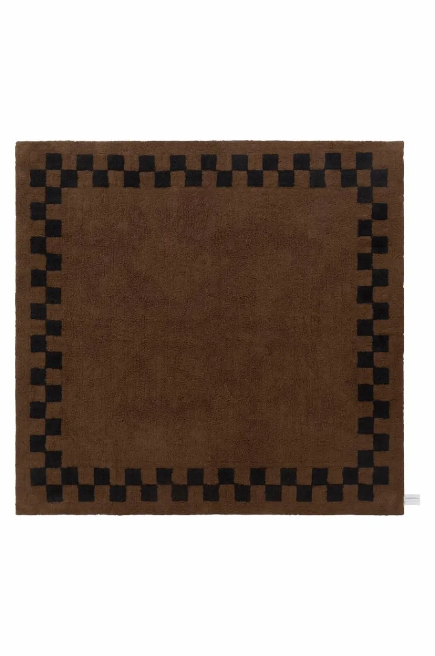 Flash Sale MAPLE Neliömäinen Nukkainen Matto 250x250 Cm Puuvillamatot & Räsymatot