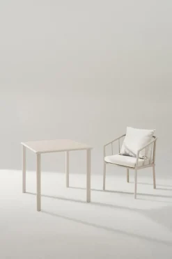 Hot MENTON Ruokapöytä 75x75 Cm Puutarhapöydät|Ulkokalusteet