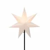 Clearance Metallijalkainen Paperitähti, Korkeus 65 Cm Jouluvalot