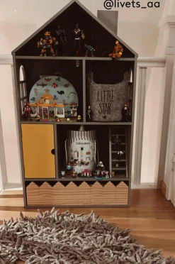 Cheap MI CASA SU CASA MINI Nukkekoti Säilytys|Lasten Sisustusesineet