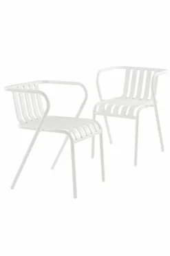Cheap NERJA Tuolit, 2/pakk. Puutarhatuolit & Puutarhajakkarat|Ulkokalusteet