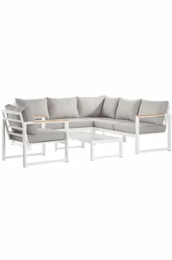 Shop PAROS Loungesohva - 3 Osaa Puutarhasohvat & Puutarhapenkit|Ulkokalusteet