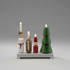 Shop Sähkökynttelikkö 4 Lamppua, Lucia 29,9 Cm Jouluvalot