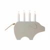 Hot Sähkökynttelikkö Gry, Korkeus 28 Cm Jouluvalot