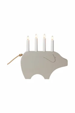 Hot Sähkökynttelikkö Gry, Korkeus 28 Cm Jouluvalot