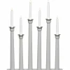 New Sähkökynttelikkö Puuta, 6 Lamppua, 59 Cm Jouluvalot