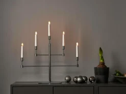Clearance Sähkökynttelikkö Vide, Korkeus 53 Cm Jouluvalot