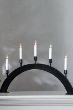 Cheap Sähkökynttelikkö Vind, Korkeus 38 Cm Jouluvalot
