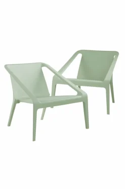 Best Sale SLÖINGE Loungetuolit, 2/pakk. Puutarhatuolit & Puutarhajakkarat|Ulkokalusteet