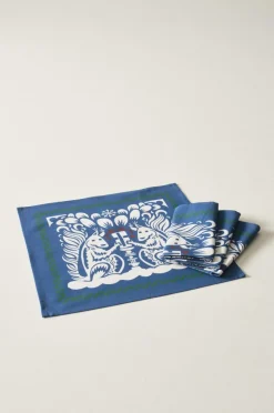 Fashion SQUIRRELS Lautasliinat, 4/pakk. Lautasliinat|Joulukattaus